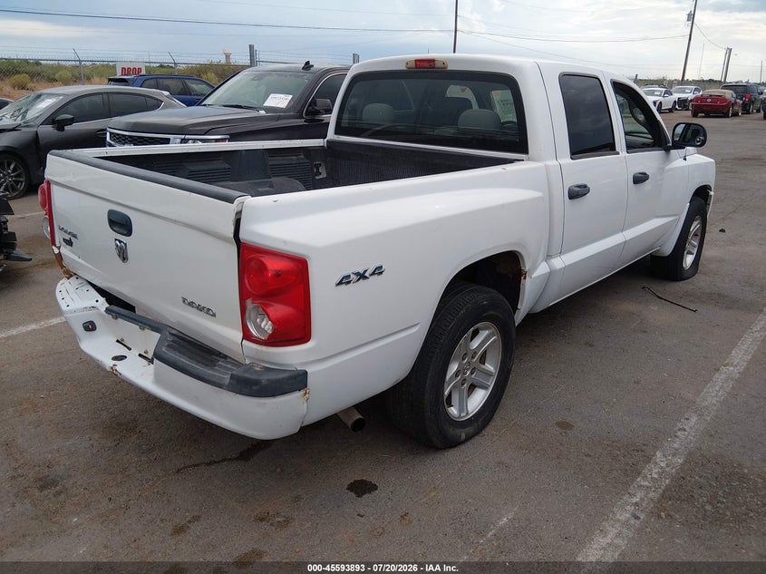 Vin: 1d7rw3gk8as223378, lot: 46092270, dodge dakota bighorn/lonestar 20104