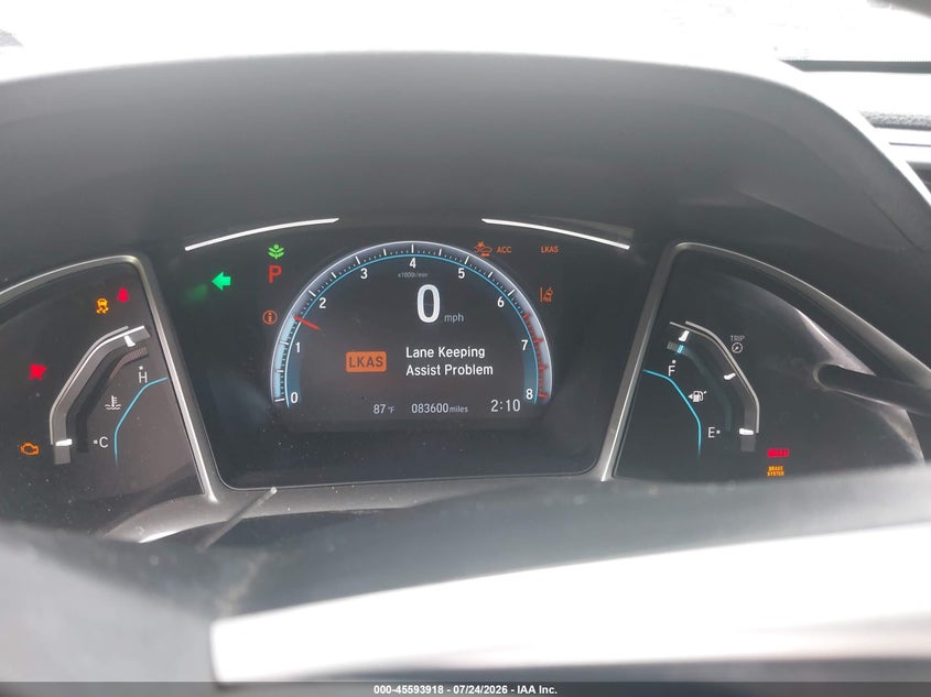 2021 HONDA CIVIC auction photo 7