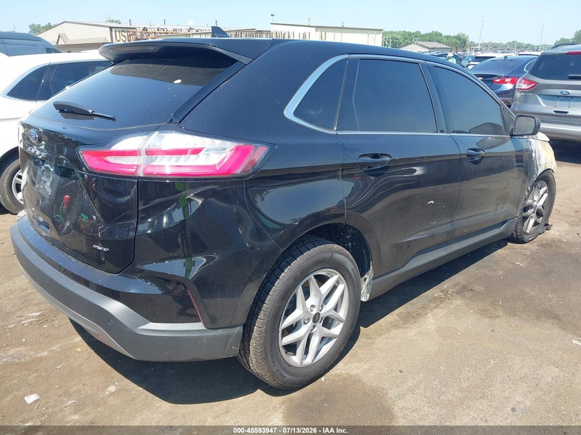 Vin: 2fmpk4j92pba58676, lot: 46092325, ford edge sel 20234