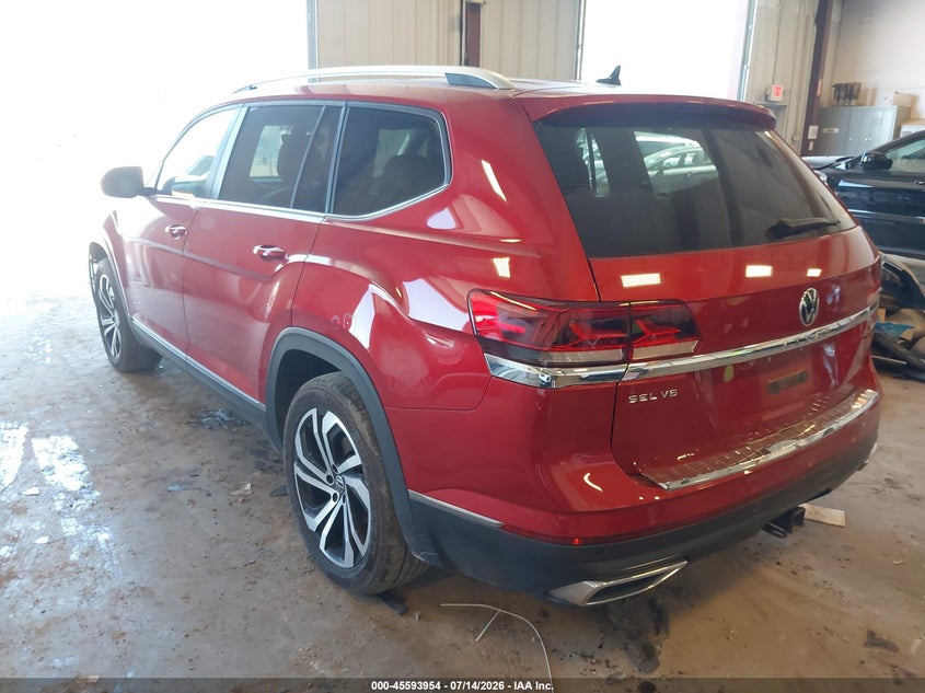 2023 Volkswagen Atlas 3.6L V6 Sel VIN: 1V2BR2CA7PC523635 Lot: 45593954