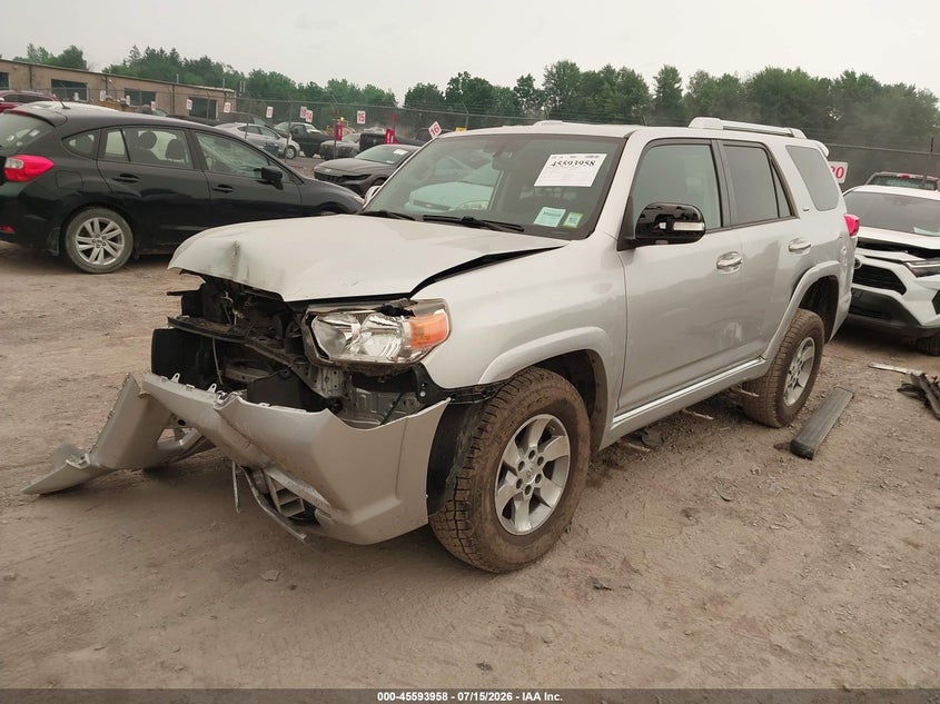 Vin: jtebu5jrxb5049974, lot: 46092335, toyota 4runner sr5 v6 20112