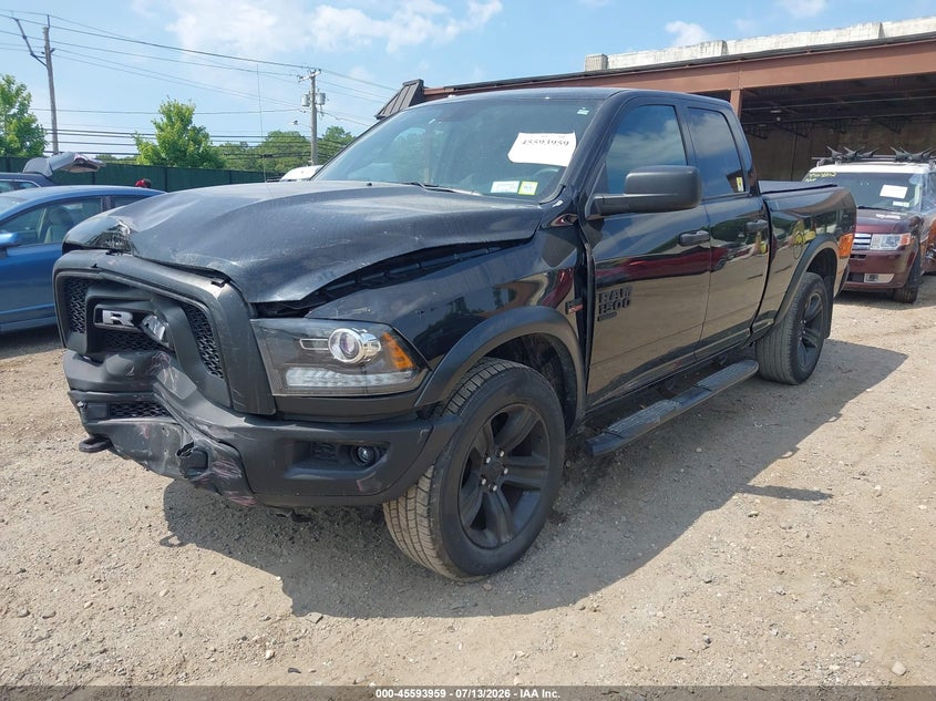 Vin: 1c6rr7gt7ns174902, lot: 46092336, ram 1500 classic warlock  4x4 6'4 box 20222
