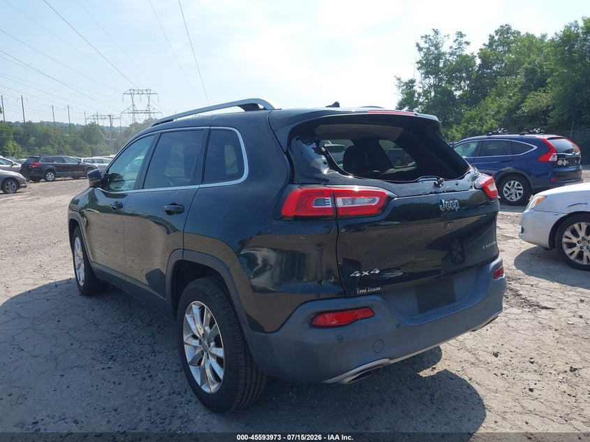 2015 JEEP CHEROKEE SPORT UTILITY VEHICLE 3.2L V-6 DOHC, 271HP