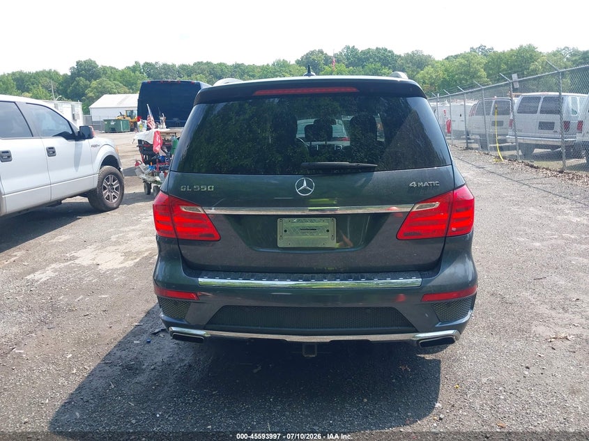 2014 Mercedes-Benz Gl 550 4Matic VIN: 4JGDF7DE6EA311444 Lot: 45593997