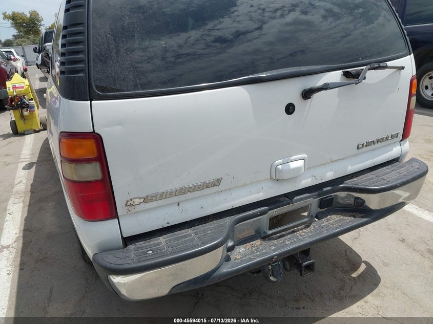 2003 Chevrolet Suburban 1500 Lt VIN: 3GNFK16T63G263645 Lot: 45594015