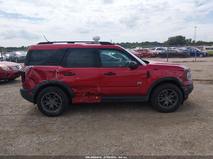 2021 Ford Bronco Sport Big Bend VIN: 3FMCR9B61MRA14628 Lot: 45594016