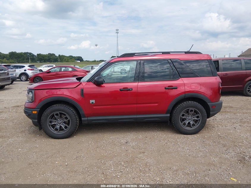 2021 Ford Bronco Sport Big Bend VIN: 3FMCR9B61MRA14628 Lot: 45594016