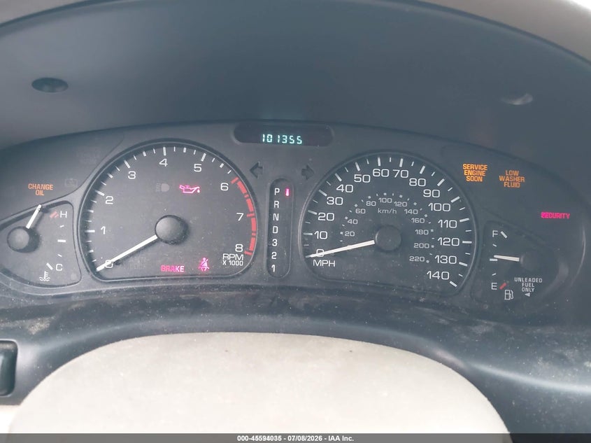 1998 Oldsmobile Intrigue VIN: 1G3WH52K2WF333739 Lot: 45594035