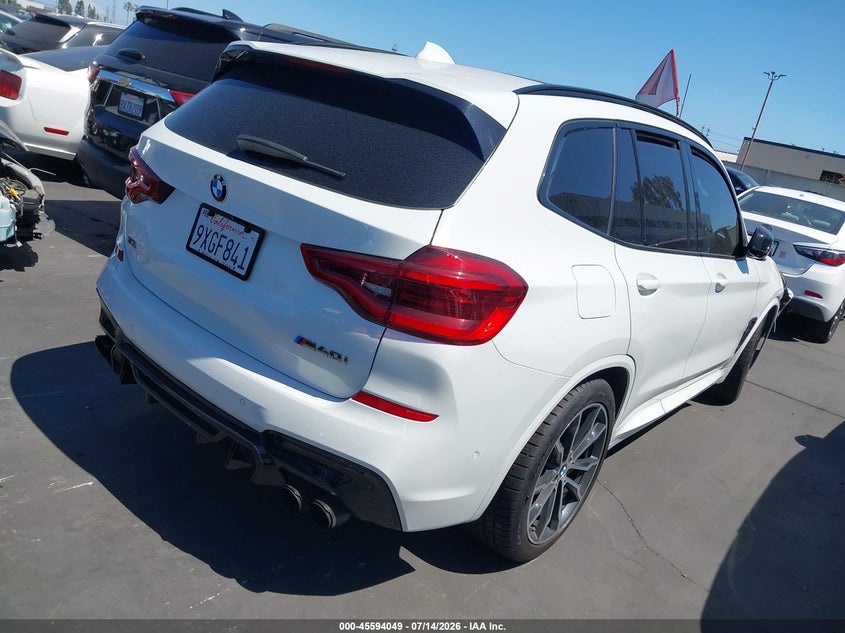 Vin: 5uxty9c07l9c12000, lot: 46092427, bmw x3 m40i 20204