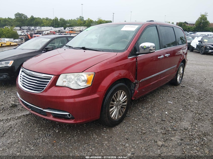 Vin: 2c4rc1gg7er169484, lot: 46092443, chrysler town & country limited 20142