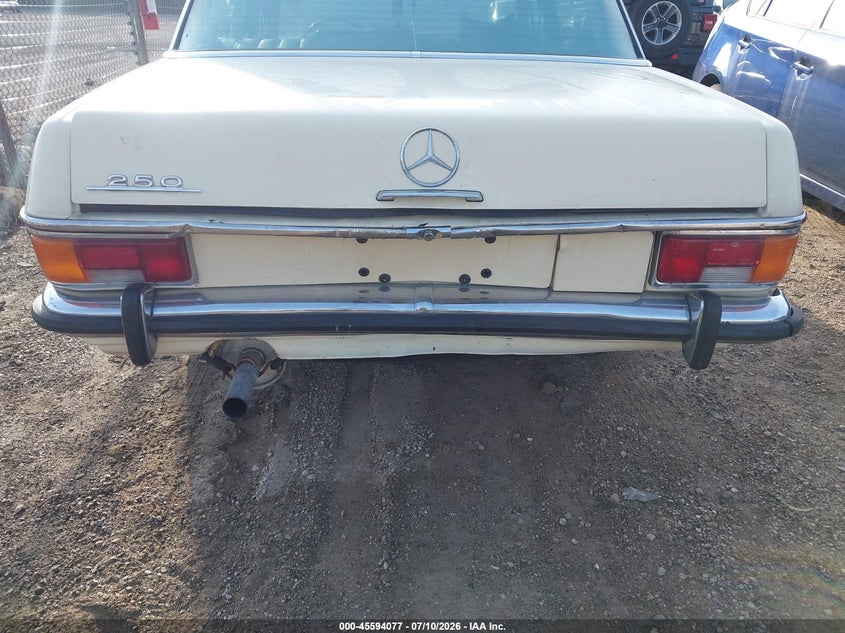 1972 MERCEDES BENZ OTHER auction photo 6