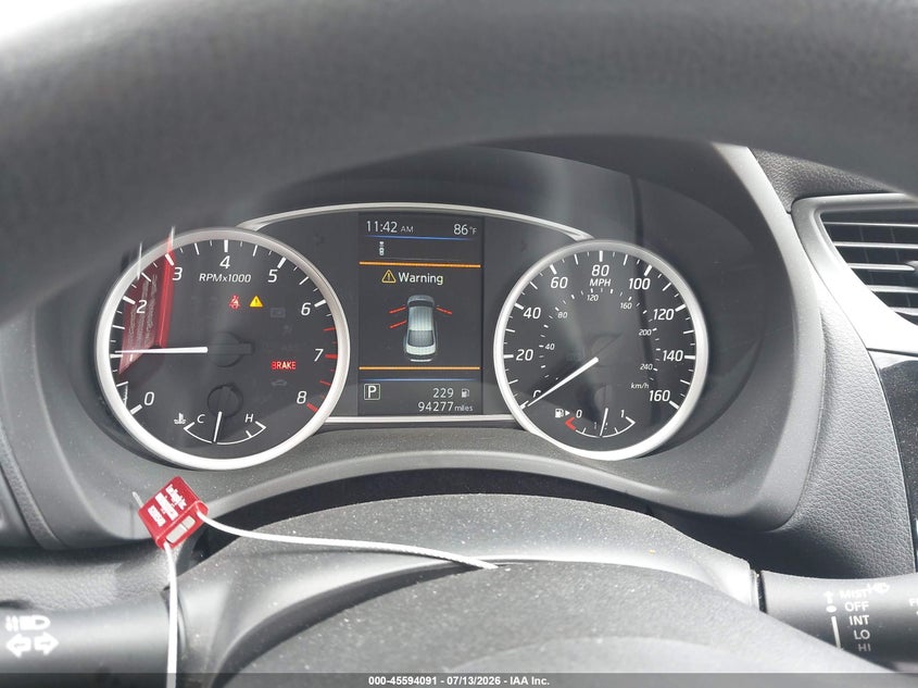 2019 NISSAN SENTRA auction photo 7