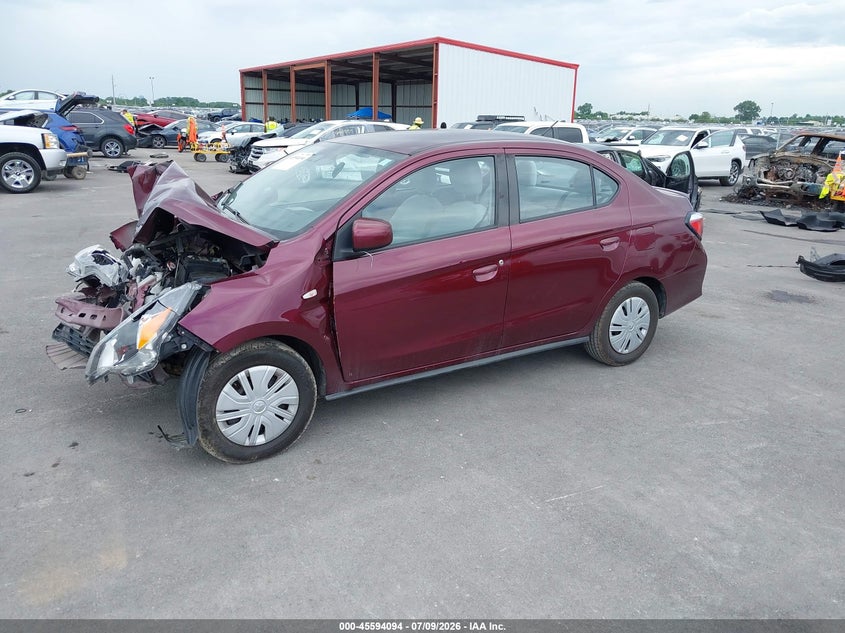 2021 MITSUBISHI MIRAGE G4 auction photo 2