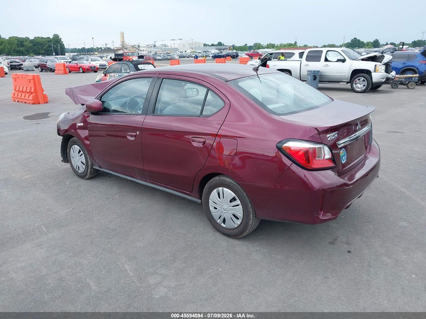 2021 MITSUBISHI MIRAGE G4 auction photo 3