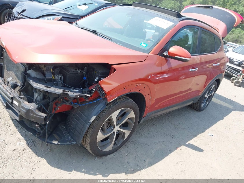 2016 HYUNDAI TUCSON SPORT UTILITY VEHICLE 1.6L I-4 DI, DOHC, VVT, TURBO, 175HP