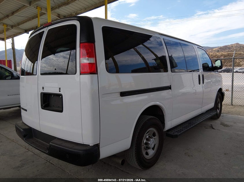 Vin: 1gawgefg2j1300425, lot: 46092520, chevrolet express 2500 ls 20184
