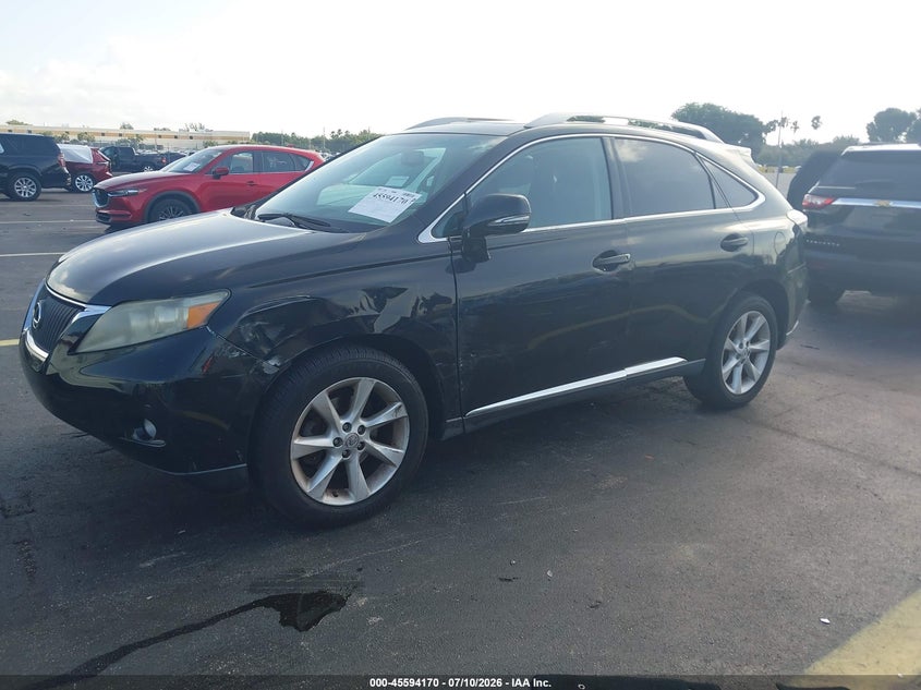Vin: 2t2zk1ba9ac038164, lot: 46092547, lexus rx 350 20102