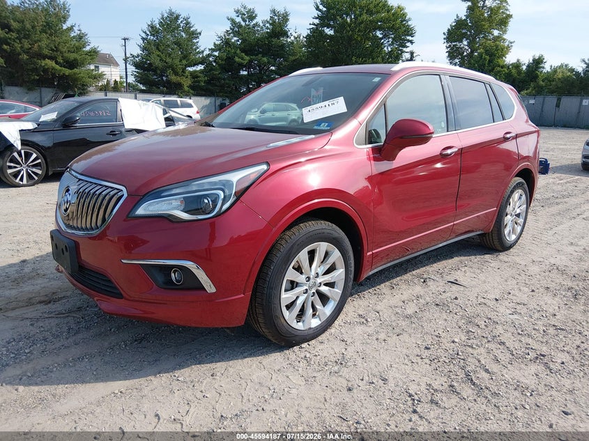 Vin: lrbfx1sa1jd008683, lot: 46092564, buick envision essence 20182