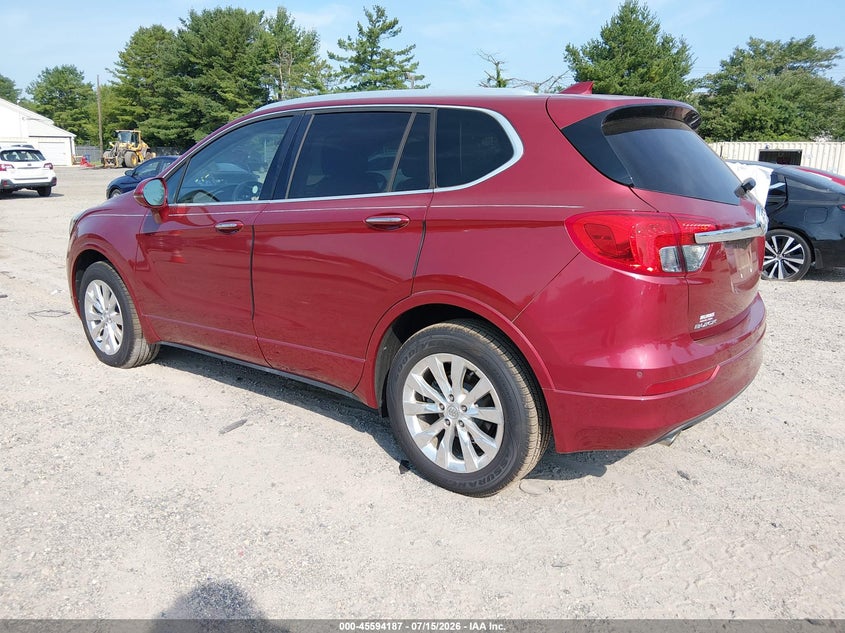Vin: lrbfx1sa1jd008683, lot: 46092564, buick envision essence 20183