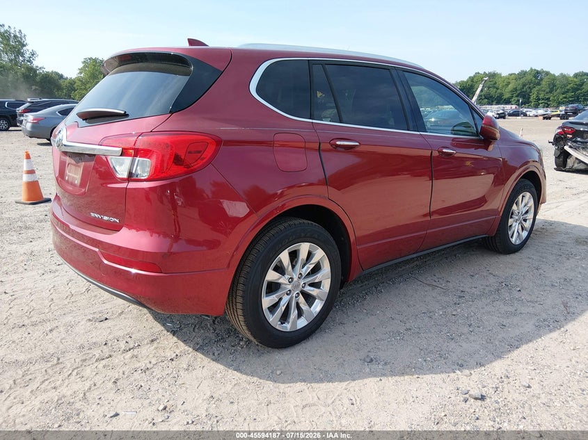Vin: lrbfx1sa1jd008683, lot: 46092564, buick envision essence 20184