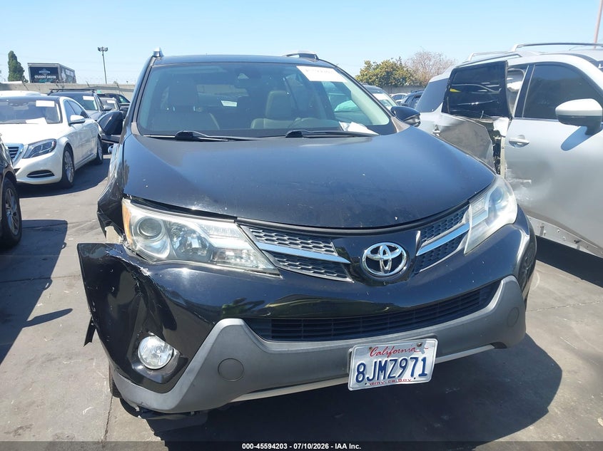 2014 TOYOTA RAV 4 SPORT UTILITY VEHICLE 2.5L I-4 DOHC, VVT, 176HP