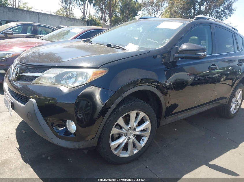 2014 TOYOTA RAV 4 SPORT UTILITY VEHICLE 2.5L I-4 DOHC, VVT, 176HP