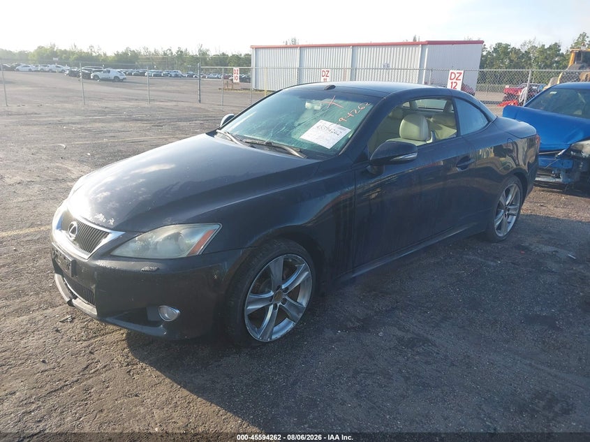 Vin: jthff2c27a2502560, lot: 46092639, lexus is 250c 20102