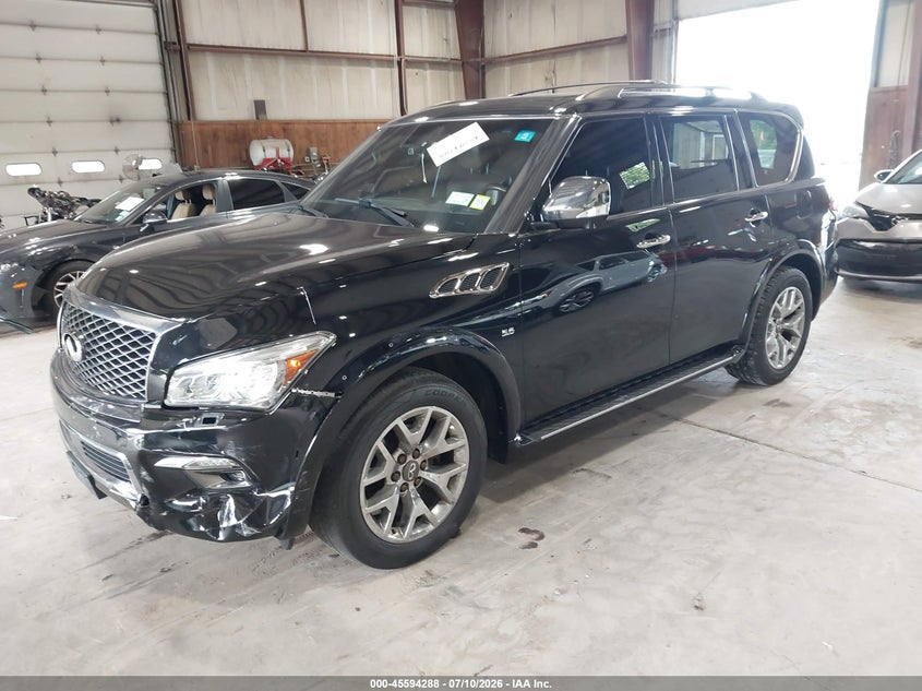 2016 INFINITI QX80 auction photo 2