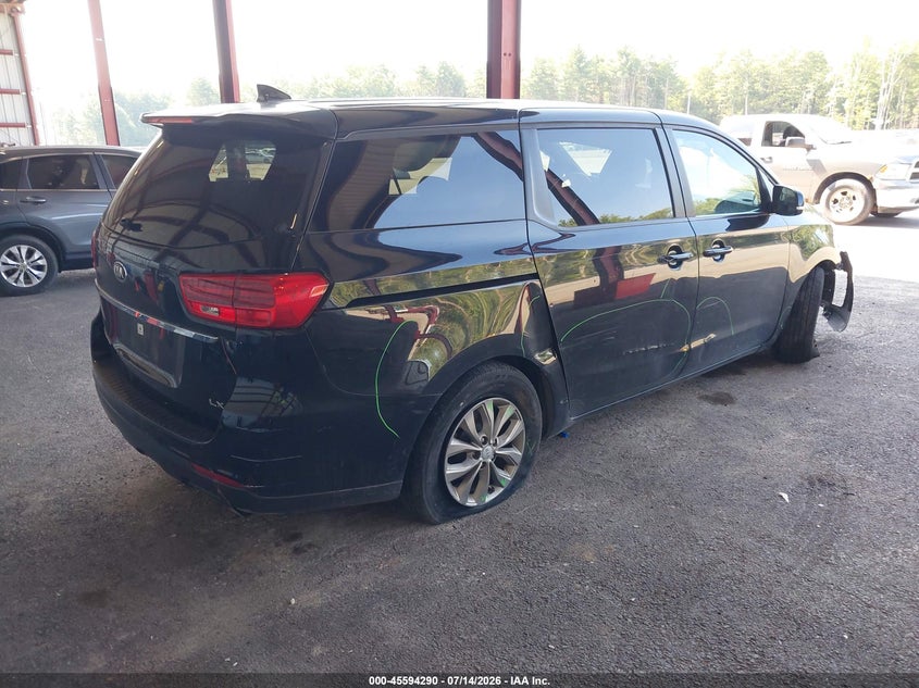 Vin: kndmb5c10k6509230, lot: 46092668, kia sedona lx 20194