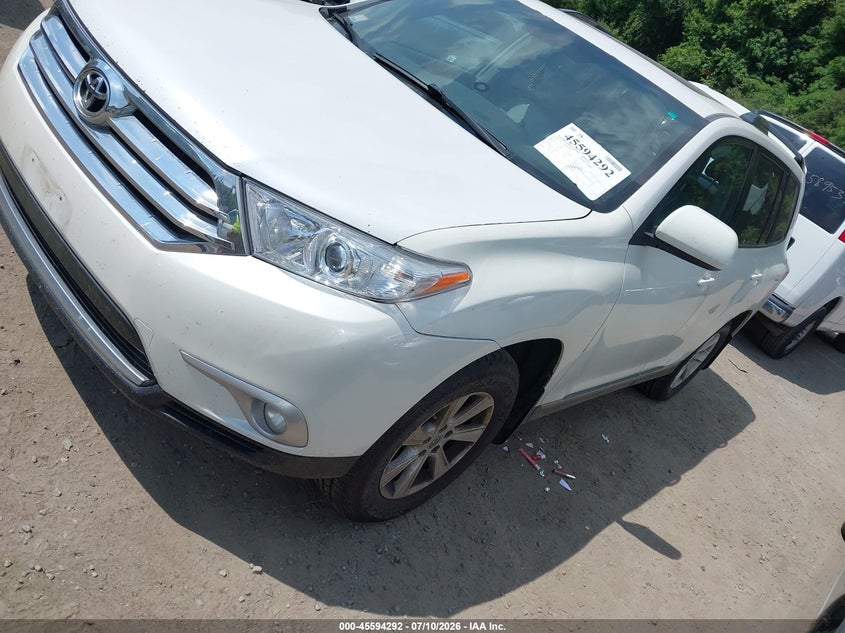 Vin: 5tdbk3eh4cs144073, lot: 46092669, toyota highlander se v6 20122