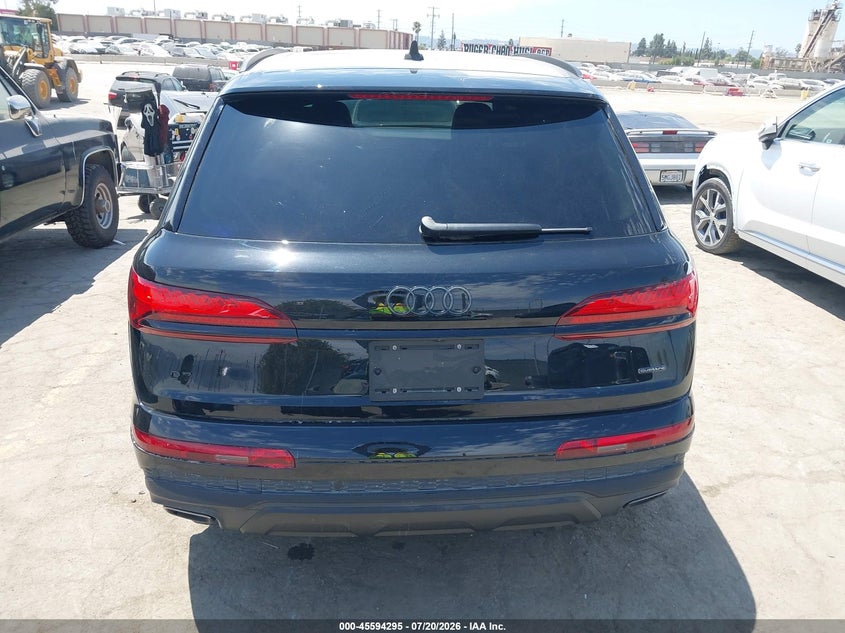 2026 Audi Q7 Premium 45 Tfsi Quattro Tiptronic VIN: WA1ACBF72TD009169 Lot: 45594295