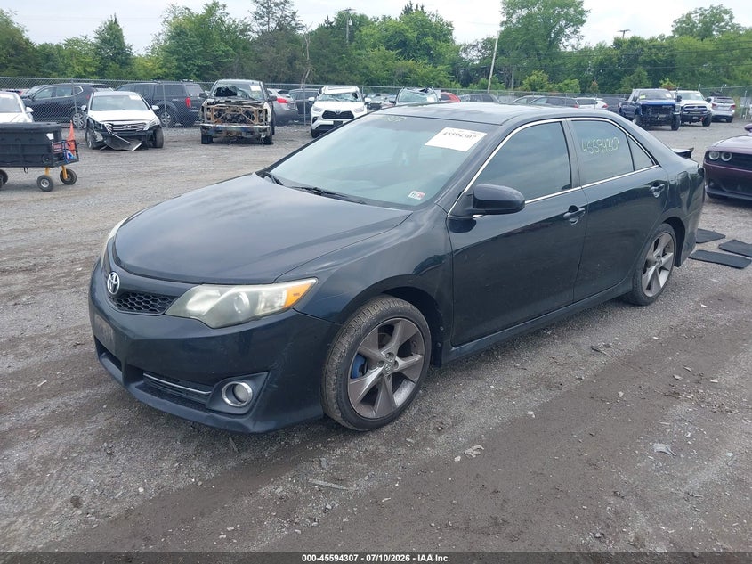 2012 Toyota Camry, Rear, IAAI, VIN 4T1BF1FK8CU175269 — photo 2