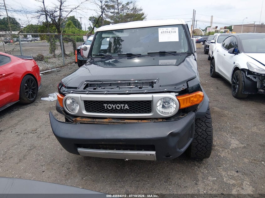 2010 Toyota Fj Cruiser VIN: JTEBU4BF4AK072150 Lot: 45594310