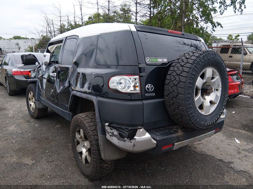 Vin: jtebu4bf4ak072150, lot: 46092687, toyota fj cruiser 20103