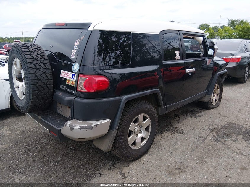 Vin: jtebu4bf4ak072150, lot: 46092687, toyota fj cruiser 20104