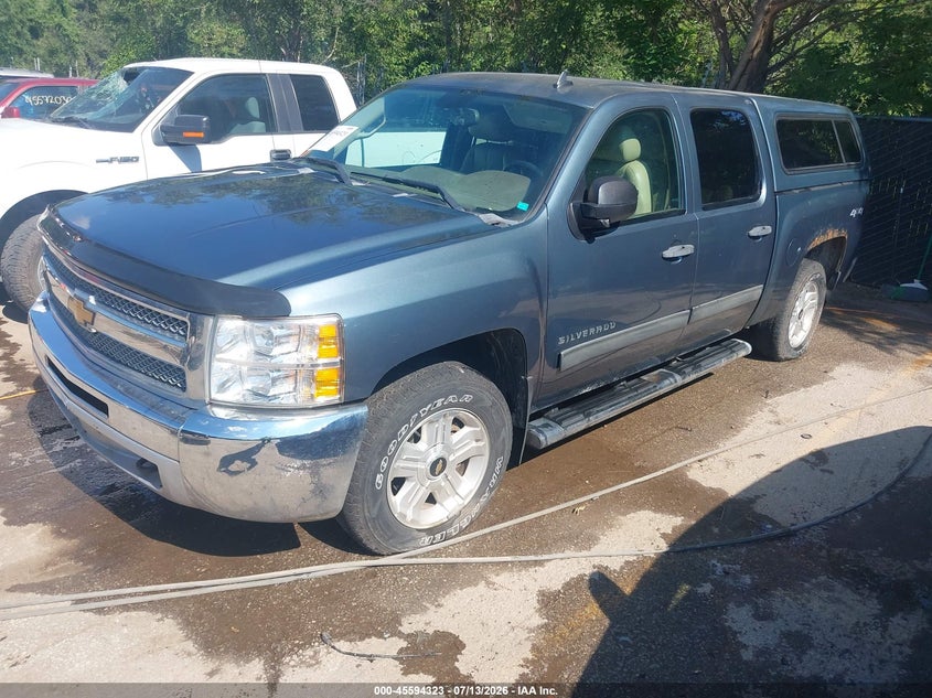 2012 Chevrolet Silverado, Удар сзади, IAAI, VIN 3GCPKSE70CG182390 — фото 2