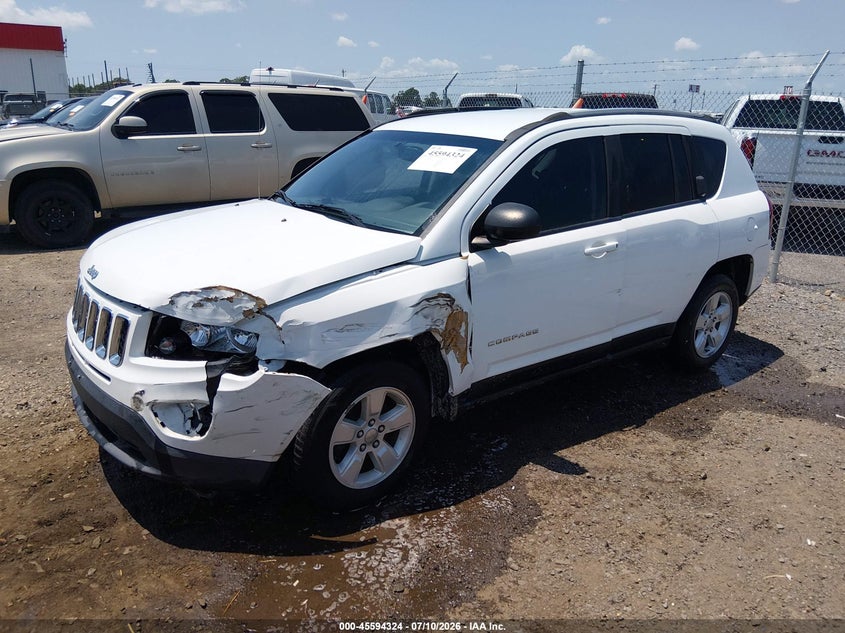 Vin: 1c4njcba1gd794939, lot: 46092701, jeep compass sport 20162