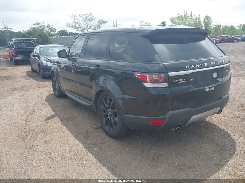 2016 LAND ROVER RANGE ROVER SPORT auction photo 3