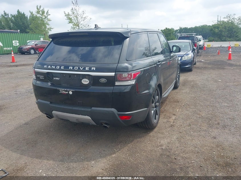2016 LAND ROVER RANGE ROVER SPORT auction photo 4