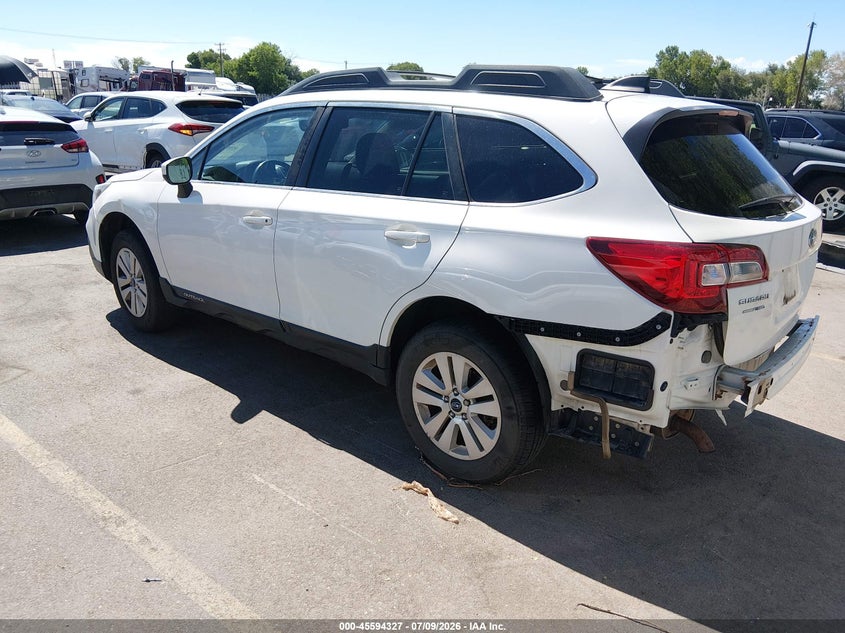 Vin: 4s4bsacc0j3218479, lot: 46092705, subaru outback 2.5i premium 20183