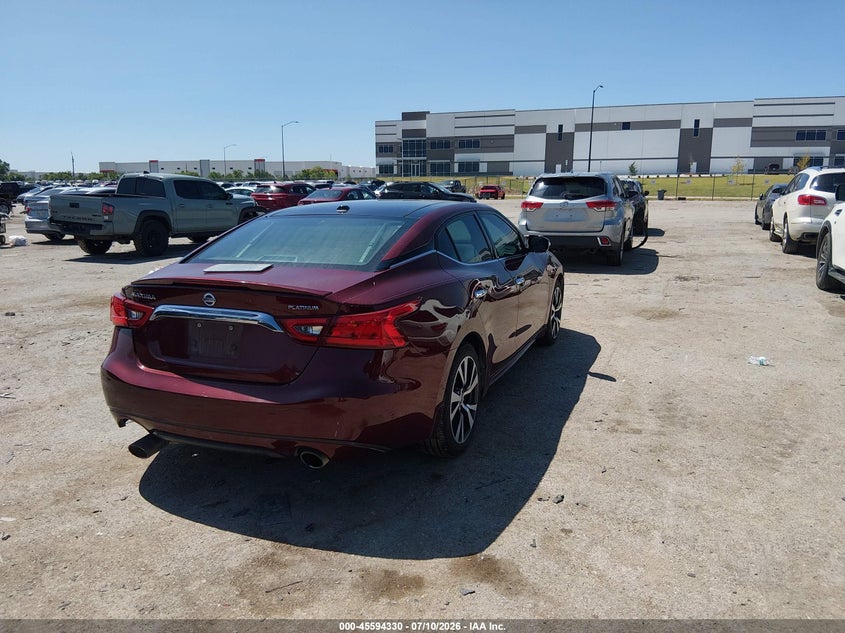 Vin: 1n4aa6ap5gc422697, lot: 46092707, nissan maxima 3.5 platinum 20164