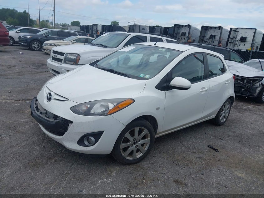 Vin: jm1de1ly5d0161427, lot: 46092785, mazda mazda2 touring 20132