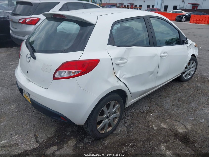 Vin: jm1de1ly5d0161427, lot: 46092785, mazda mazda2 touring 20134