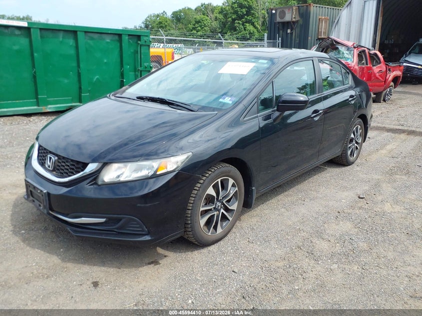 2015 HONDA CIVIC SEDAN 1.8L I-4 VVT, 143HP