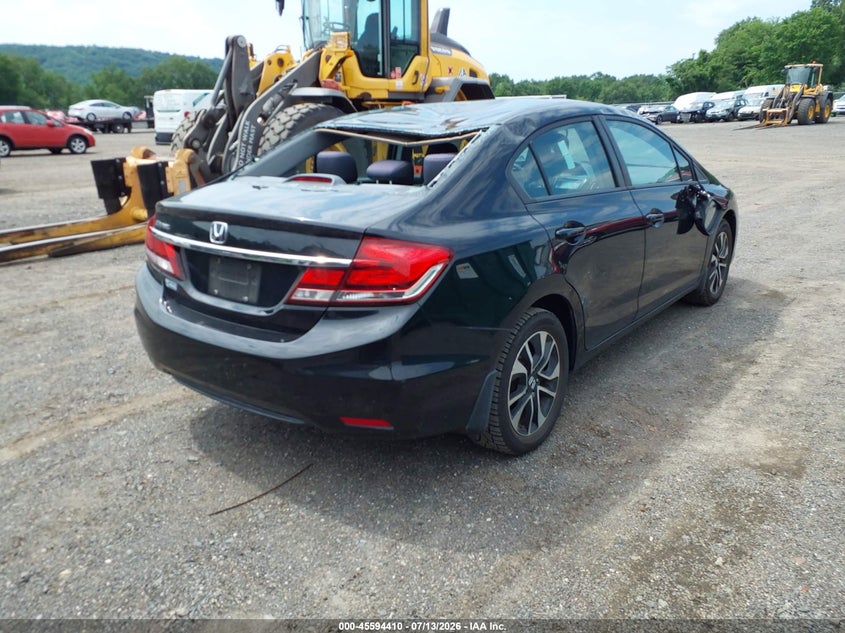 2015 HONDA CIVIC SEDAN 1.8L I-4 VVT, 143HP