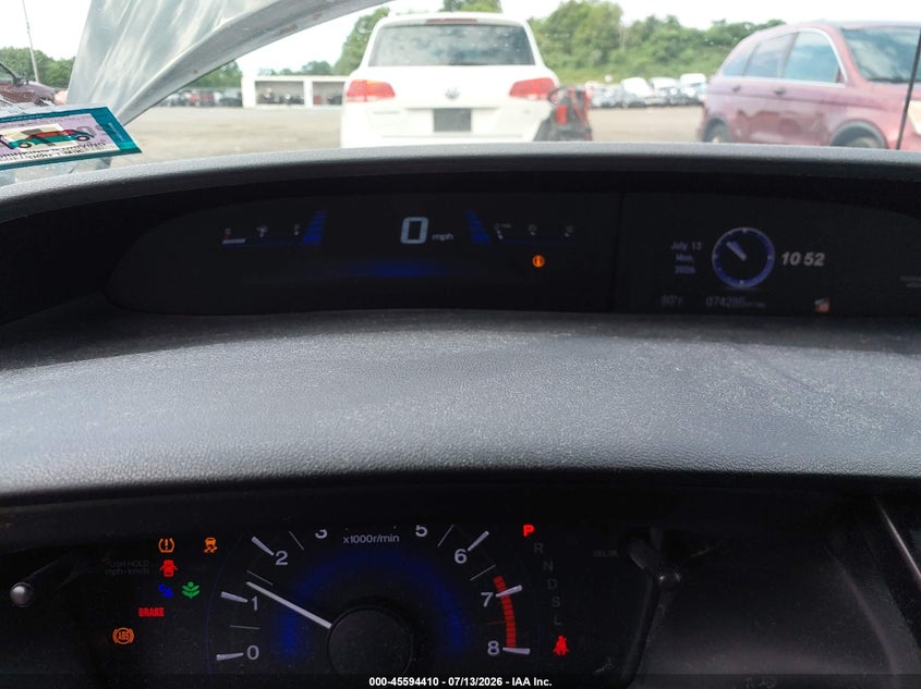 2015 HONDA CIVIC SEDAN 1.8L I-4 VVT, 143HP