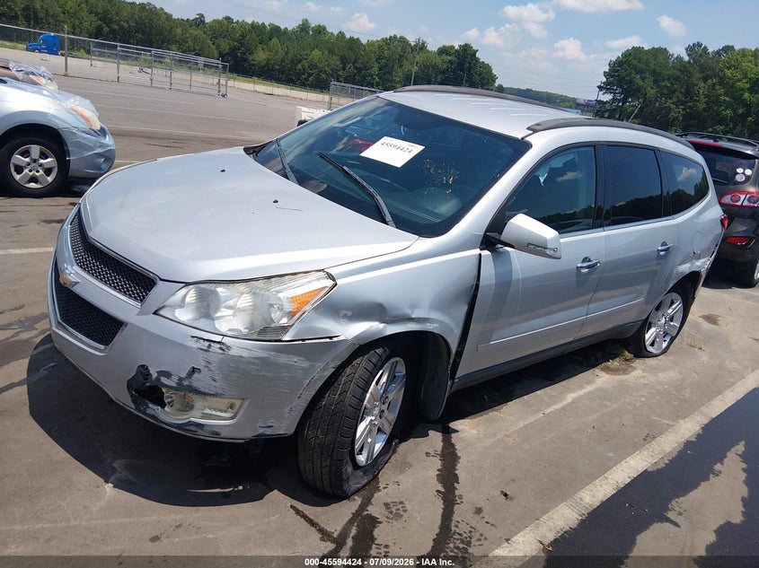 Vin: 1gnkvged2cj136568, lot: 46092801, chevrolet traverse lt w/1lt 20122