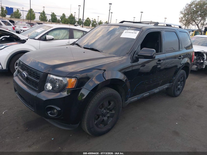2012 Ford Escape, Left Side, IAAI, VIN 1FMCU0EG2CKC40100 — photo 2