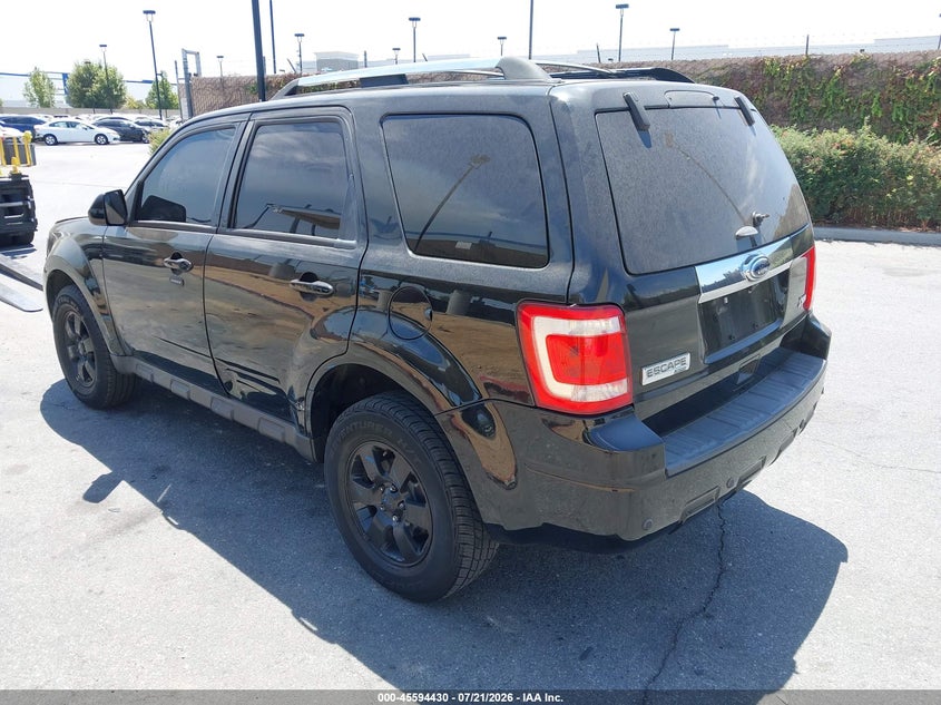 Vin: 1fmcu0eg2ckc40100, lot: 46092807, ford escape limited 20123
