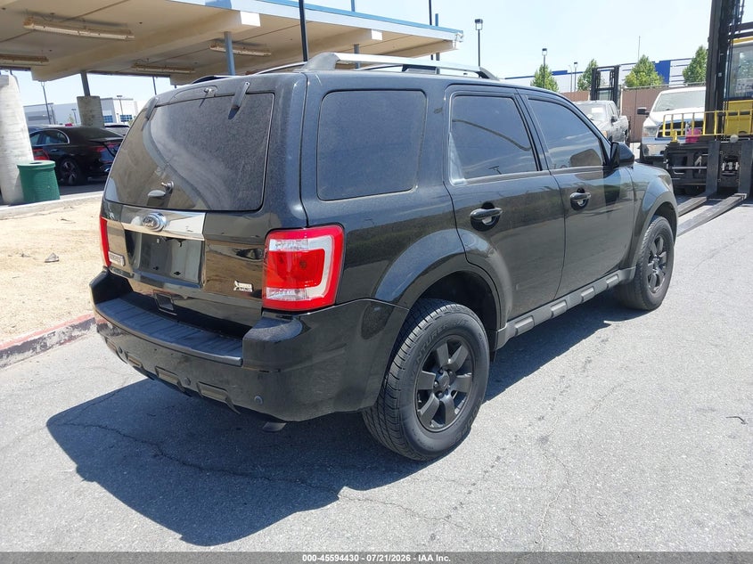 Vin: 1fmcu0eg2ckc40100, lot: 46092807, ford escape limited 20124